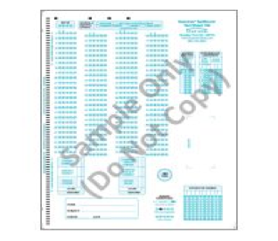 Image of Scantron Form 106173