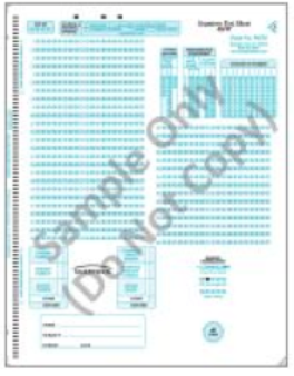 Image of Scantron Form 95676