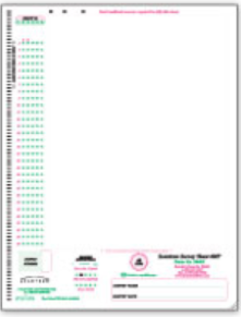 Image of Scantron Form 96461
