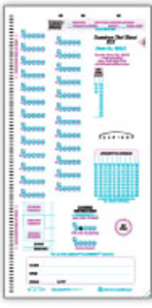 Image of Scantron Form 98253
